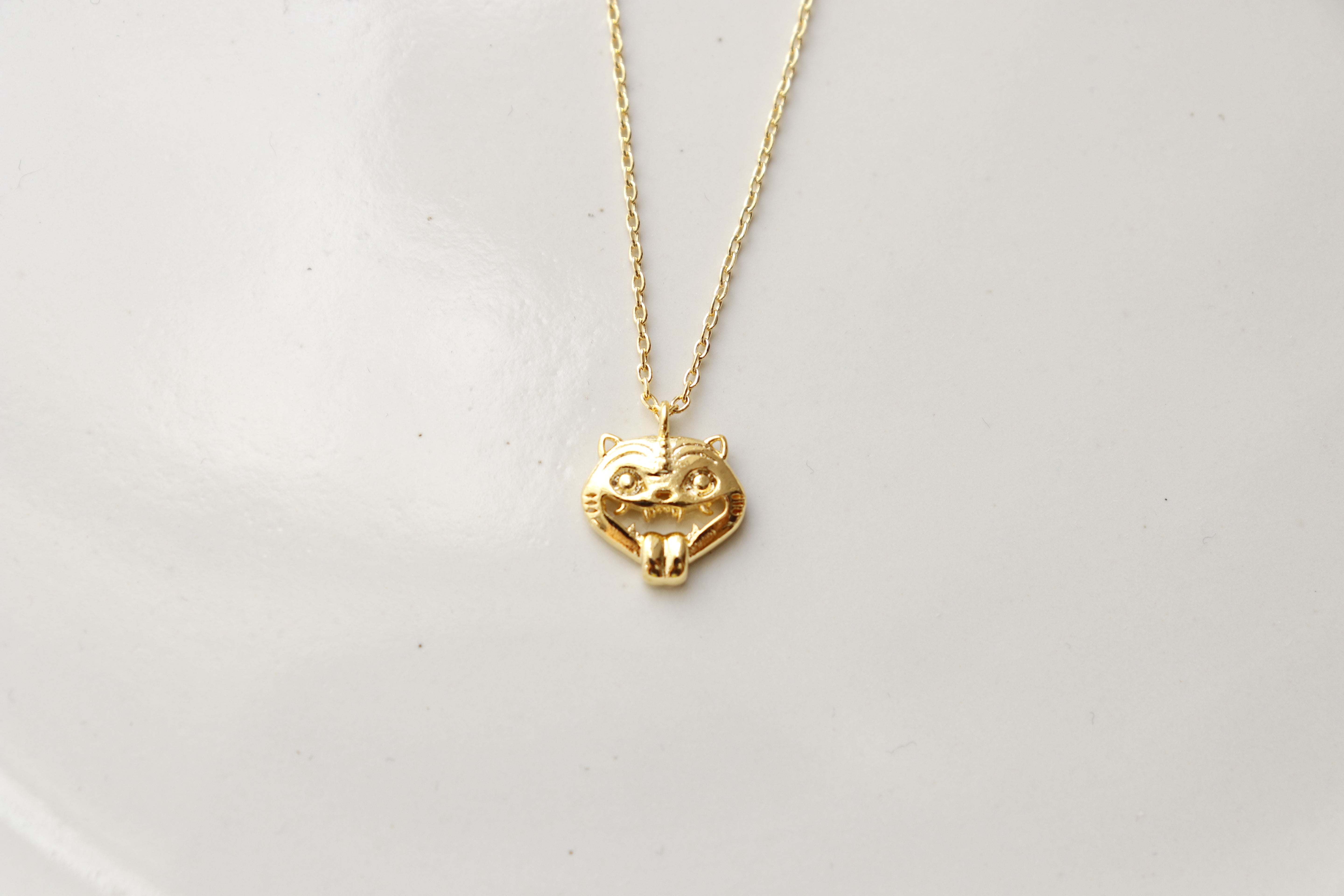 Kpop Korean Folk Hojak-do Tiger Necklace, Derpy, Demon Hunter Cosplay Charm Pendant