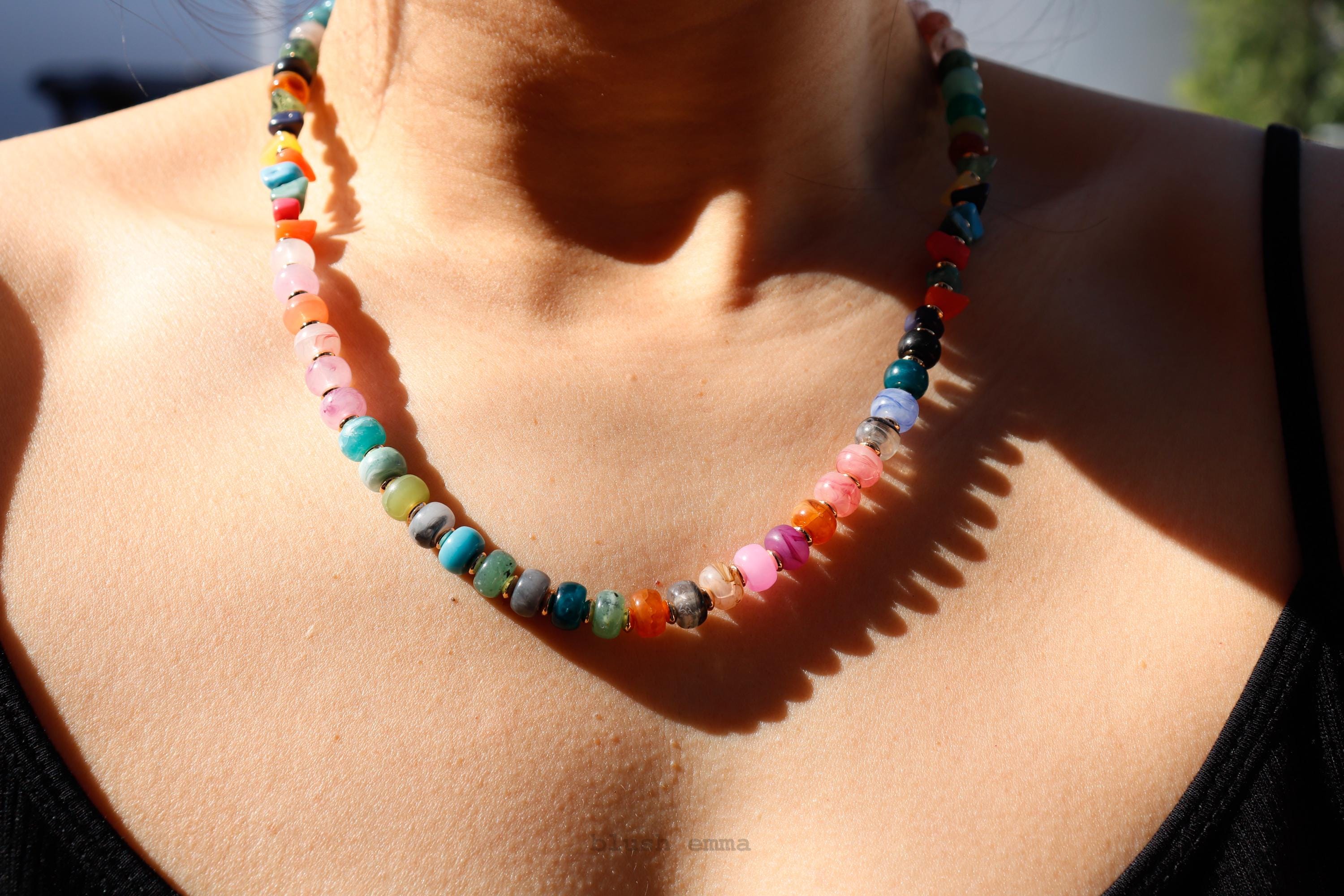 High Tone Petite Candy Beaded Necklace
