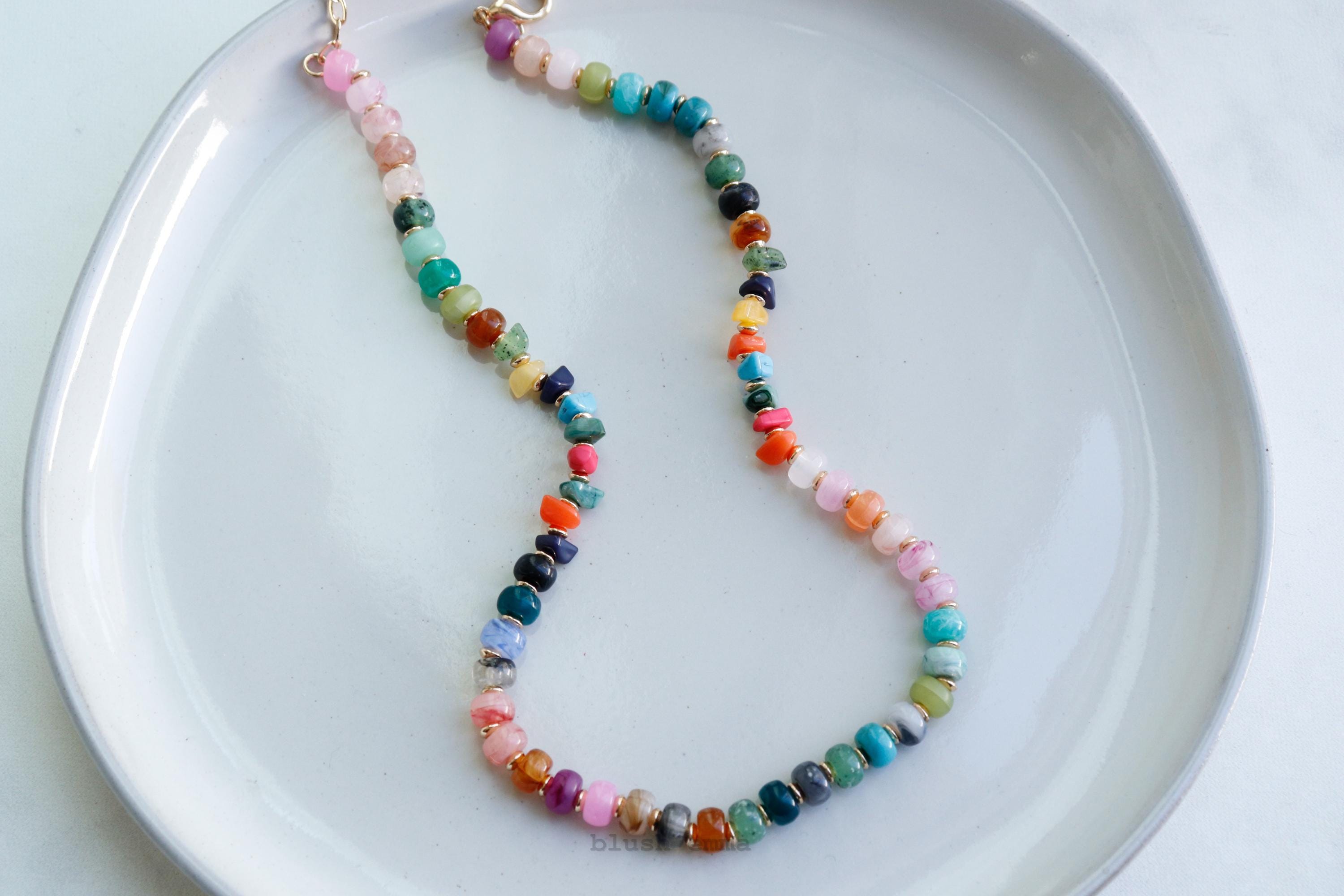 High Tone Petite Candy Beaded Necklace