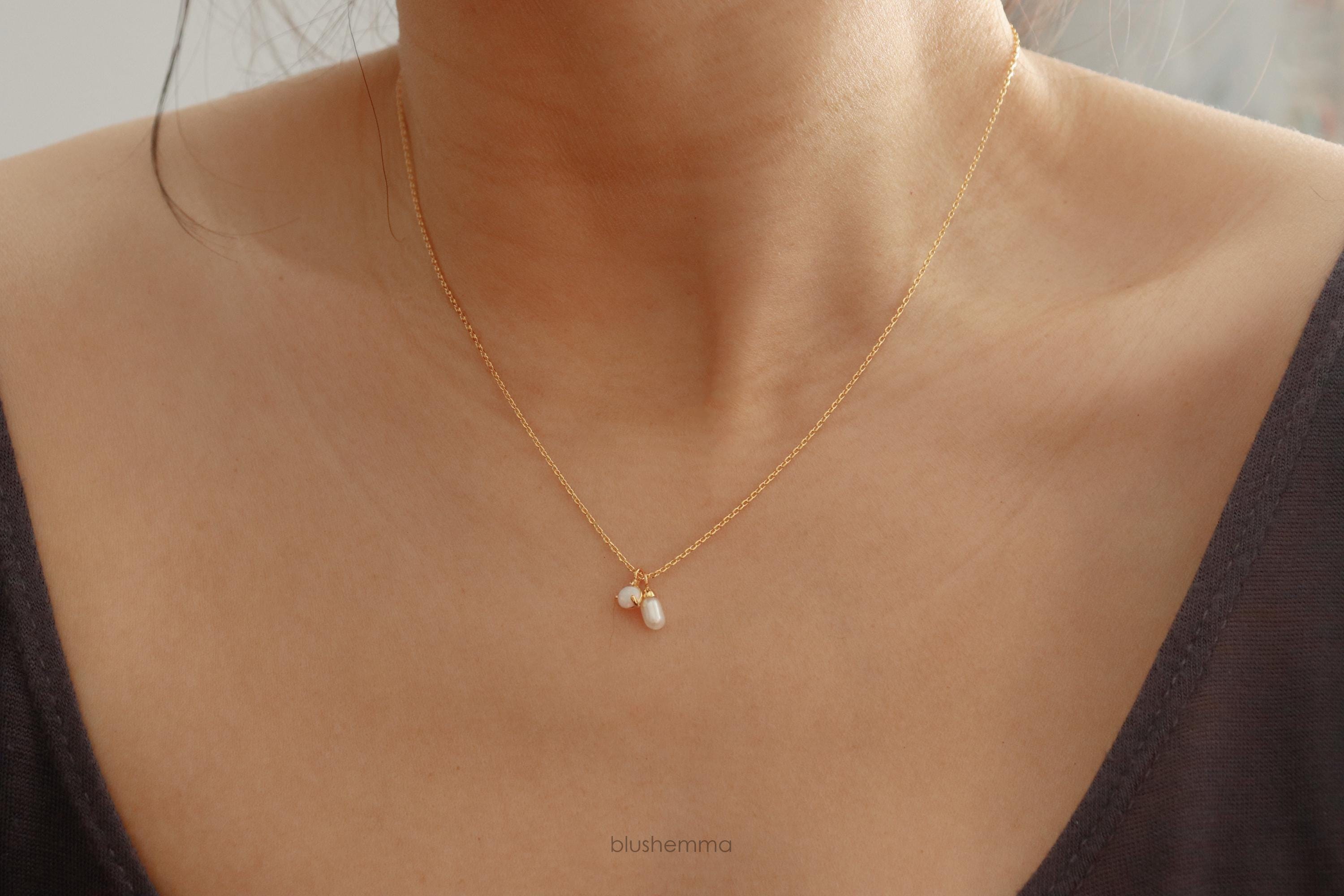 Solace Double Pendant Necklace