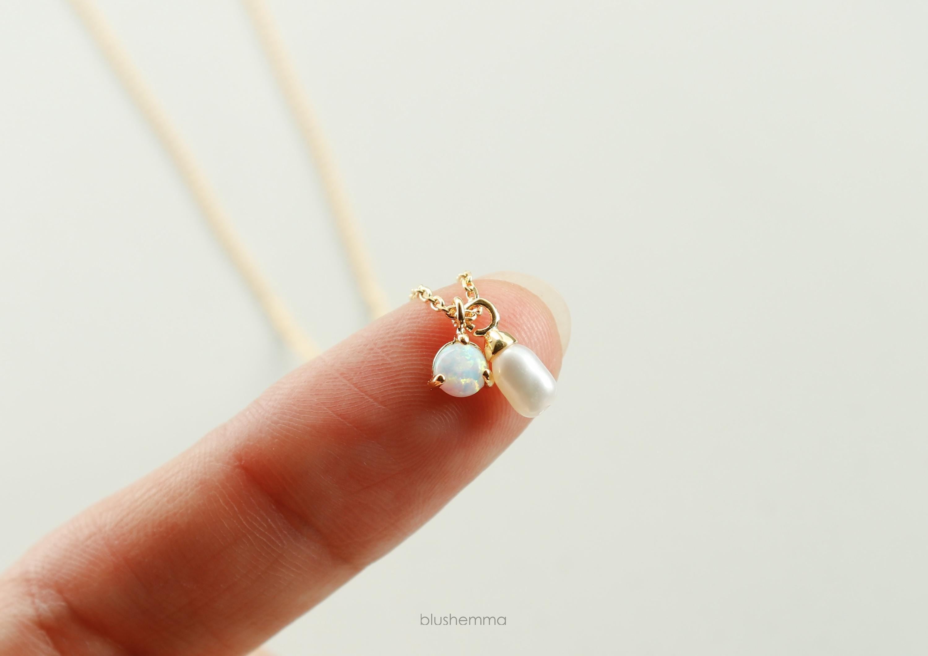 Solace Double Pendant Necklace