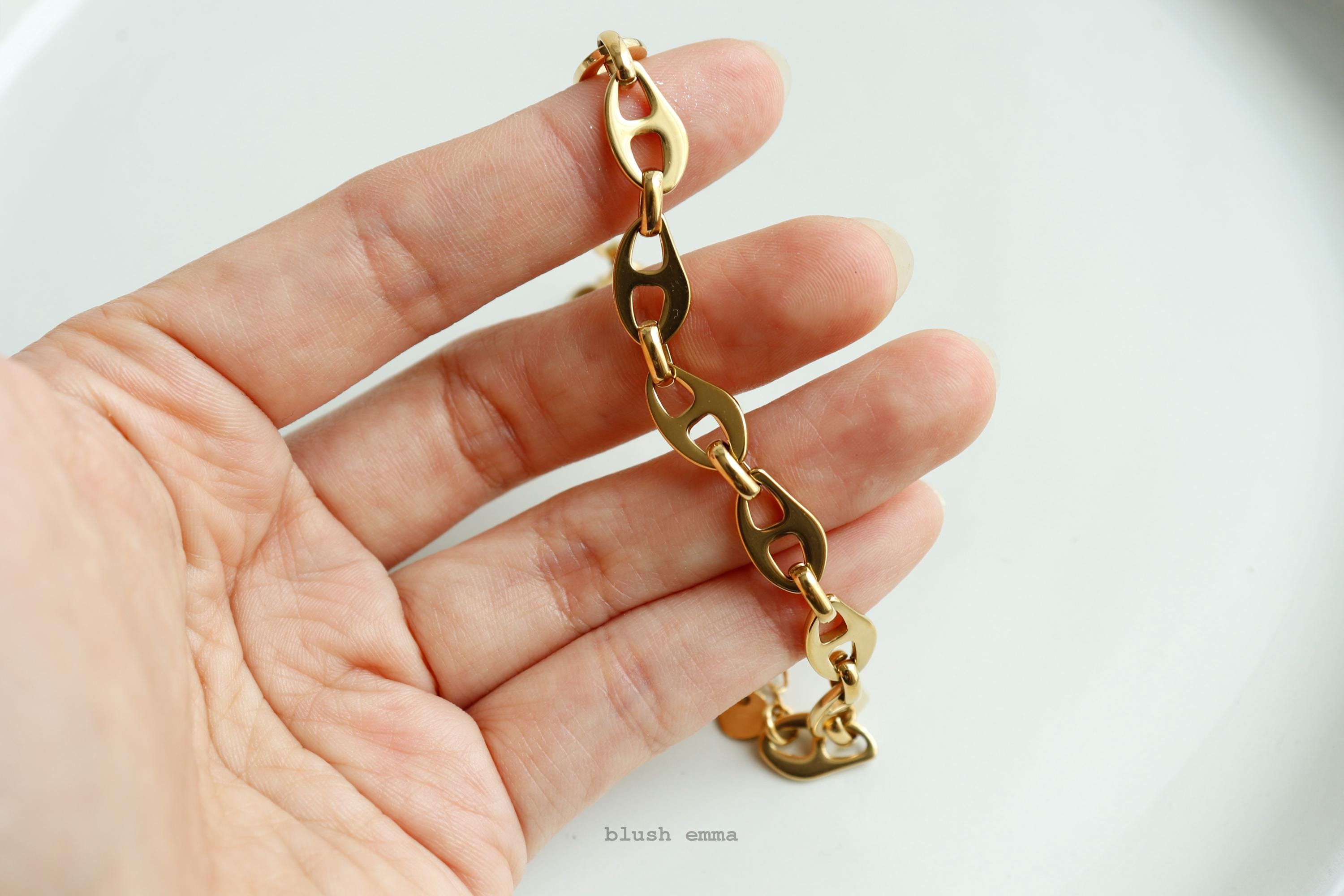 Statement Uneven Tab Bracelet
