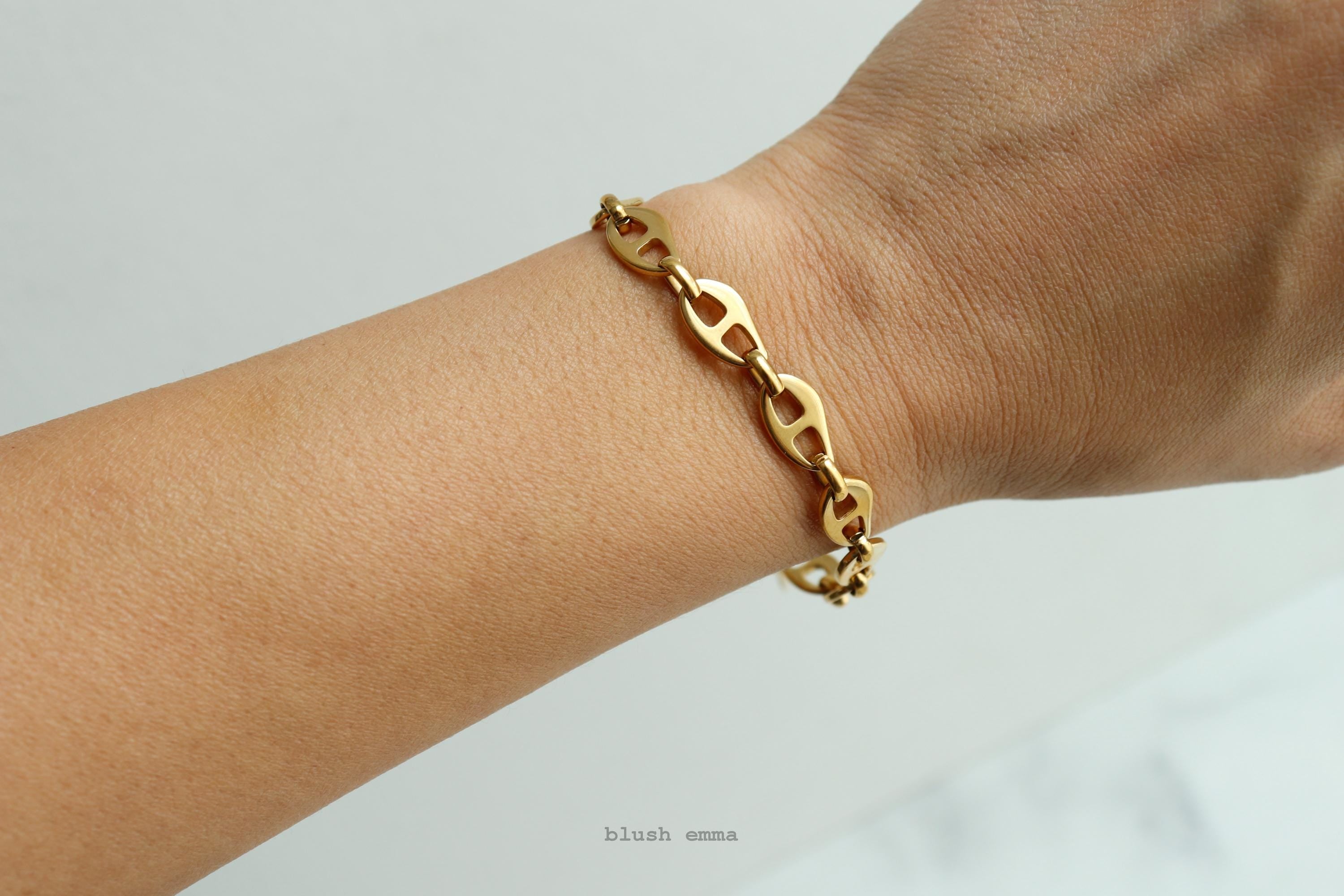 Statement Uneven Tab Bracelet